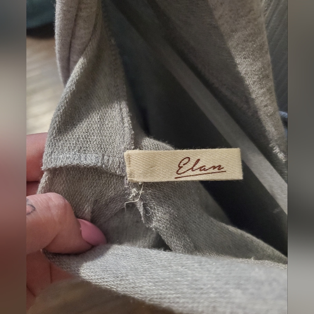 Asymmetrical Cut Out Shoulder Hooded Top - Picture 5 of 5